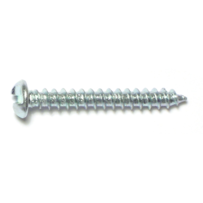 #10 x 1-1/2" Tamper Proof Pan Head, Sheet Metal Screw, Zinc 