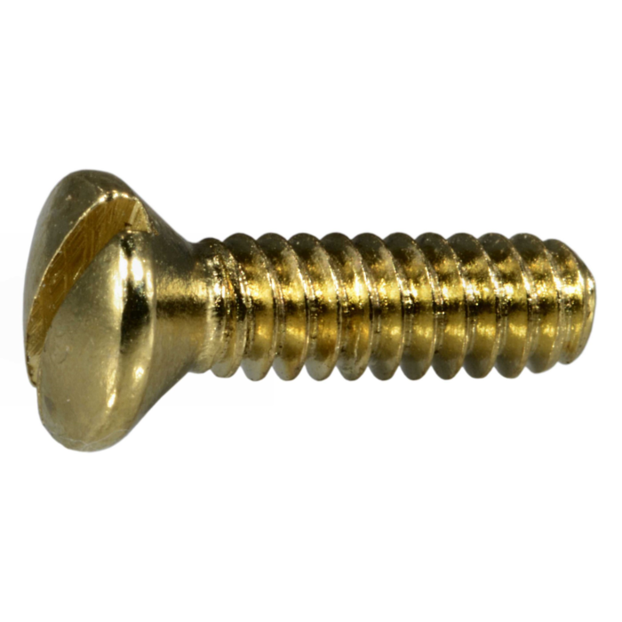 Switch Plate Screw (Brass) 6-32 x 1/2 in.