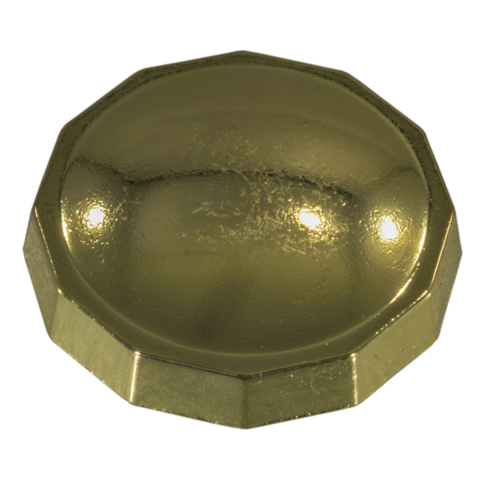Midwest Fastener BrPl Lockup Knob, 1/8 IP