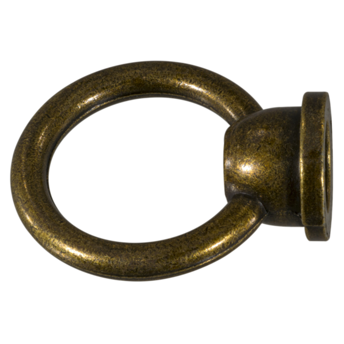 Midwest Fastener Ant Brass Loops, 1/8FPT x 1-1/2