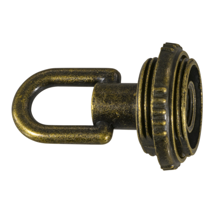 Midwest Fastener Ant Brass Loops, 1/8 PT