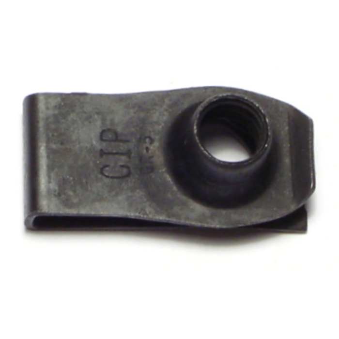 Extruded U Nut (Black Phosphate - Long) 5/16"-18 in.