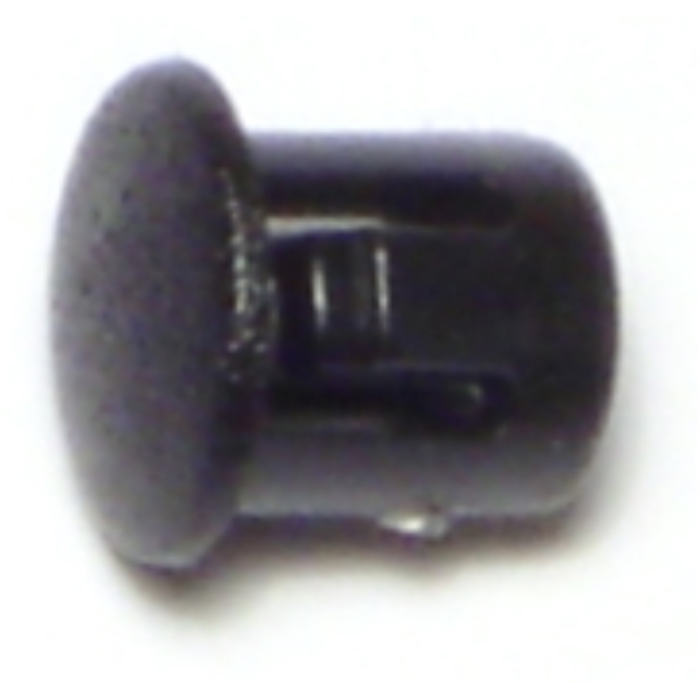 Midwest Fastener Bk Nyl Hle Plug, 1/4