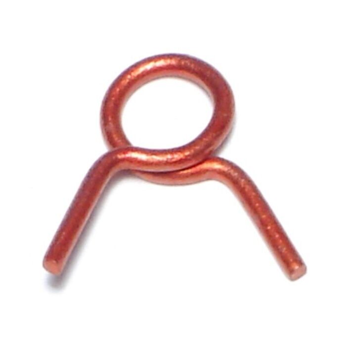 Midwest Fastener Steel Red 11/16 in Hose Clamp