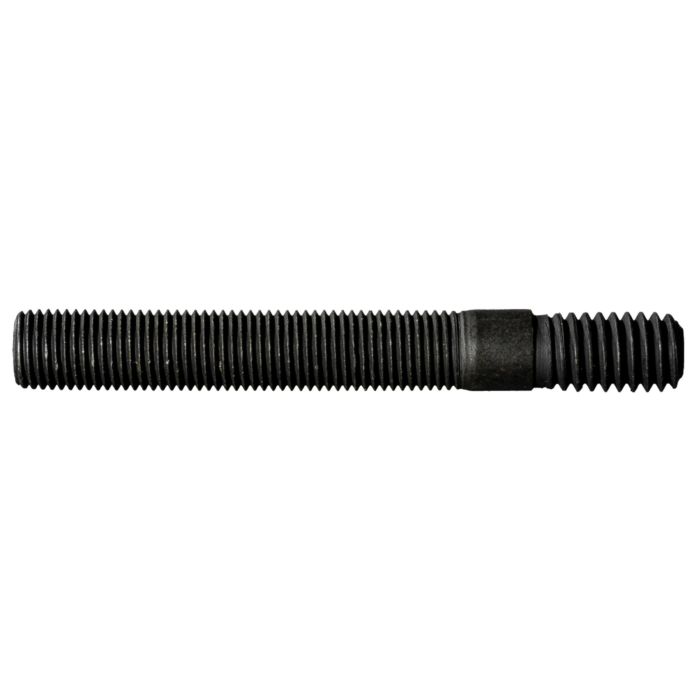 Midwest Fastener Double-End Threaded Stud (Zinc) 3/8"-16, 3/8"-24 x 3 in.