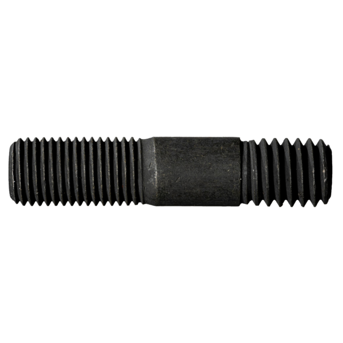 Midwest Fastener Double-End Threaded Stud (Zinc) 7/16"-14, 7/16"-20 x 2 in.