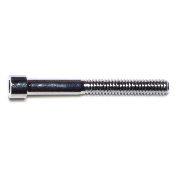 1/4"-20 x 2-1/4" Socket Head Cap Screw, Coarse Thread, Chrome 