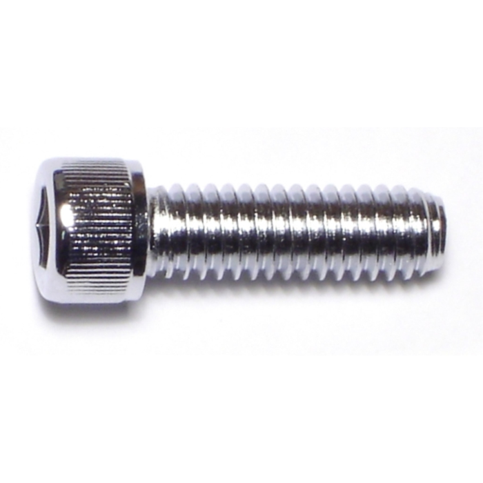 5/16"-18 x 1" Socket Head Cap Screw, Coarse Thread, Chrome 