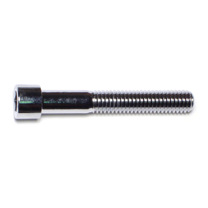 3/8"-16 x 2-1/2" Socket Head Cap Screw, Coarse Thread, Chrome 