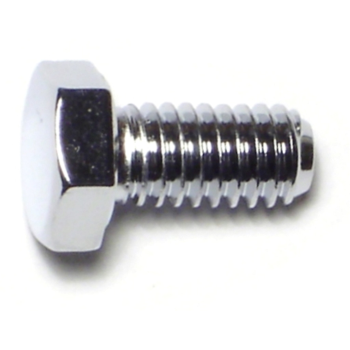 5/16"-18 x 5/8" Hex Cap Screw, Coarse Thread, Chrome 
