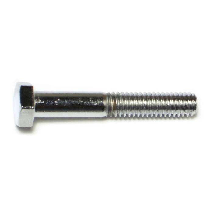 5/16"-18 x 2" Hex Cap Screw, Coarse Thread, Chrome 