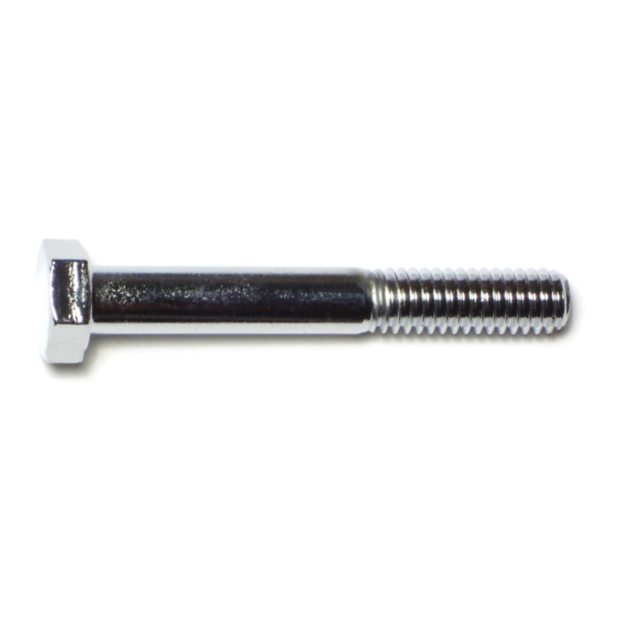 5/16"-18 x 2-1/4" Hex Cap Screw, Coarse Thread, Chrome 