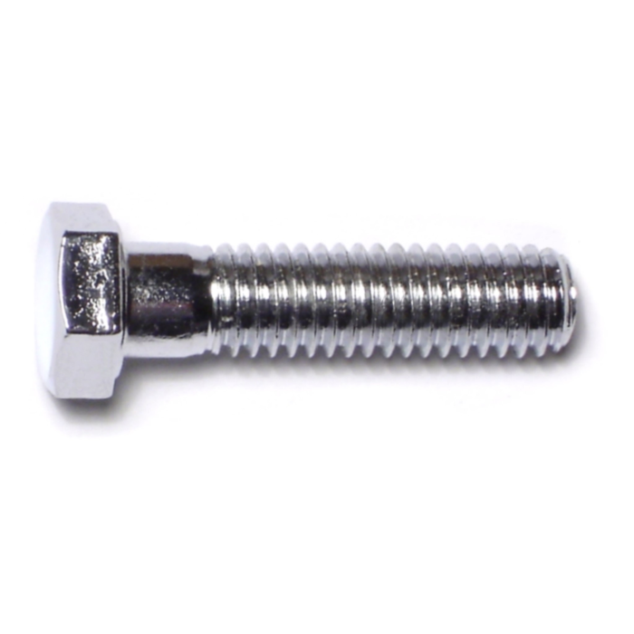 3/8"-16 x 1-1/2" Hex Cap Screw, Coarse Thread, Chrome 