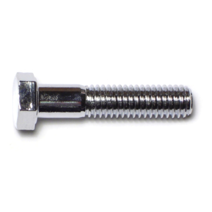3/8"-16 x 1-3/4" Hex Cap Screw, Coarse Thread, Chrome 