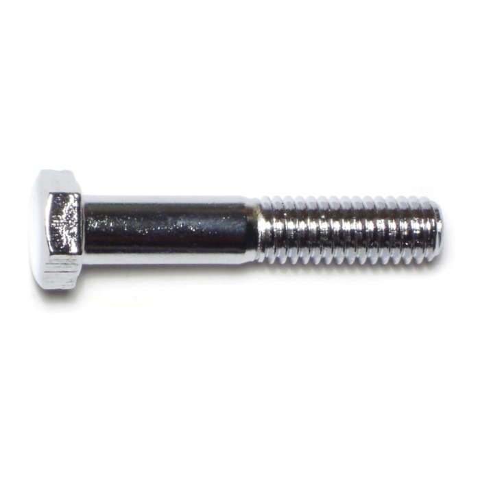 3/8"-16 x 2" Hex Cap Screw, Coarse Thread, Chrome 