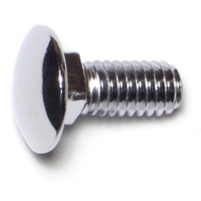 5/16"-18 x 3/4" Carriage Bolt, Coarse Thread, Chrome 