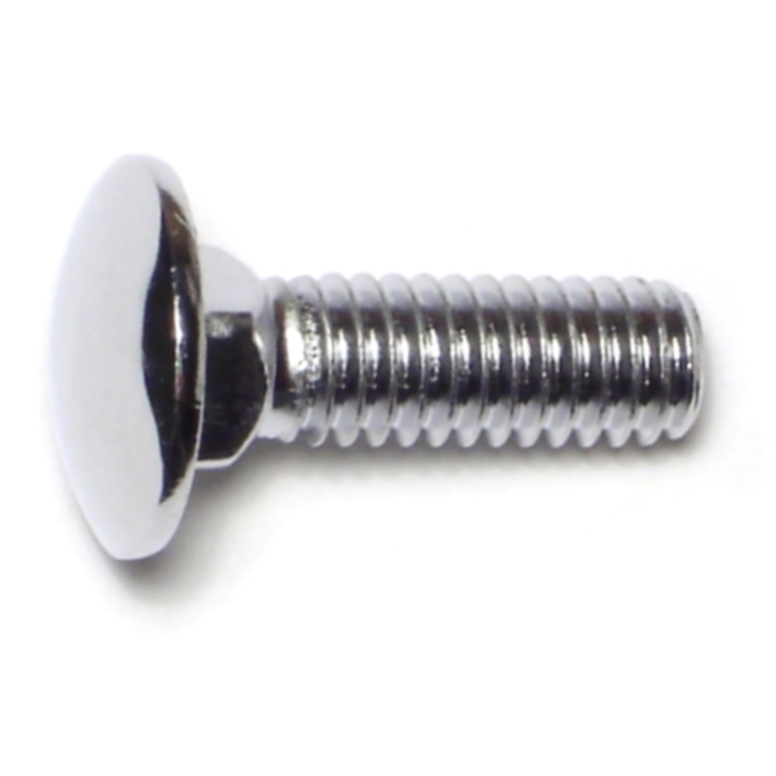 5/16"-18 x 1" Carriage Bolt, Coarse Thread, Chrome 
