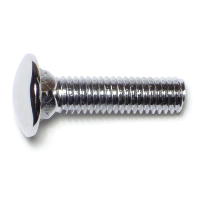 3/8"-16 x 1-1/2" Carriage Bolt, Coarse Thread, Chrome 