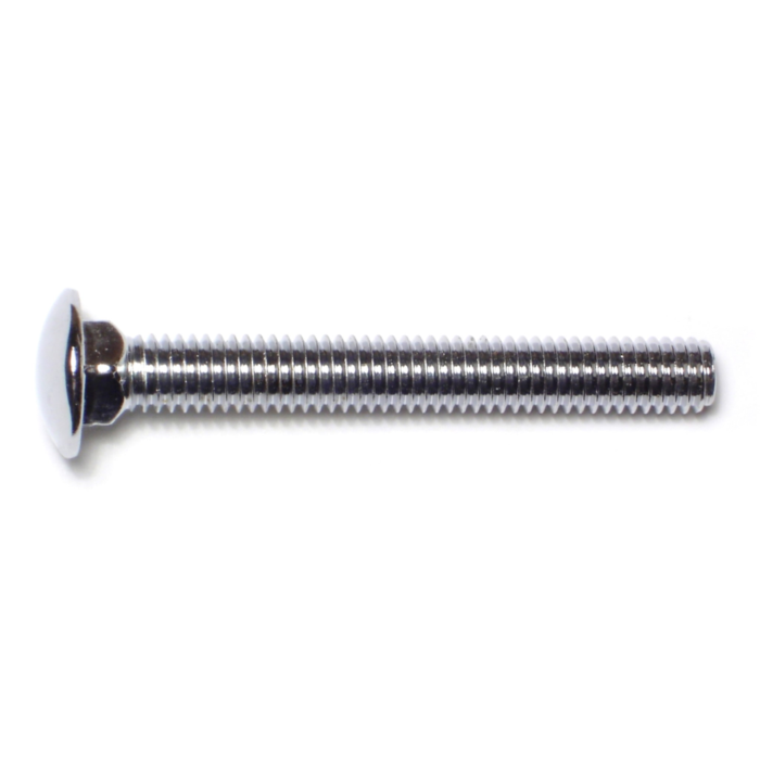 3/8"-16 x 3" Carriage Bolt, Coarse Thread, Chrome 