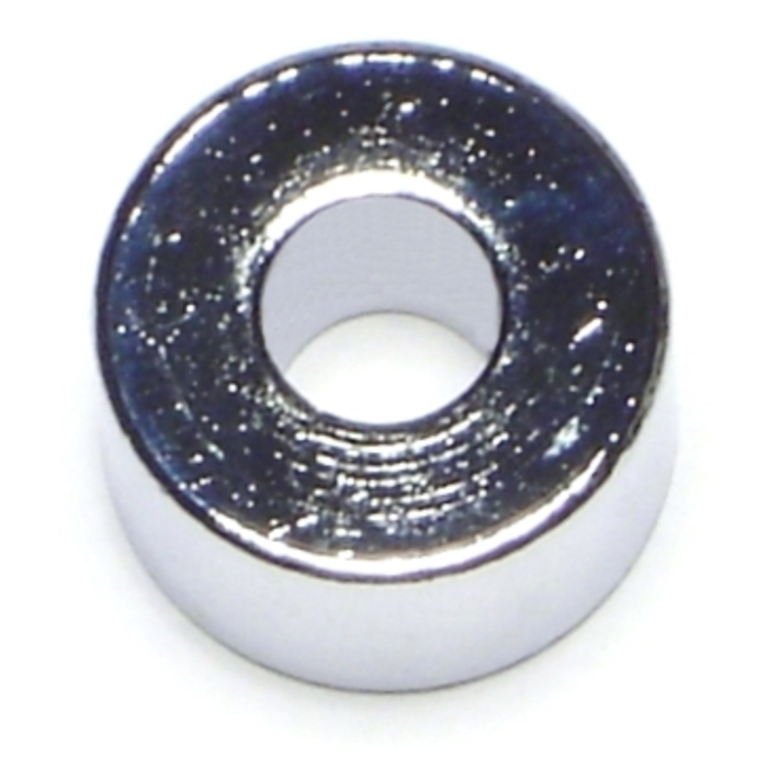 Midwest Fastener Stl Spacer Chrm, 1/4 x 3/8
