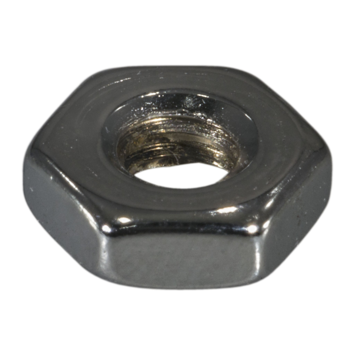10-24 Hex Nut, Coarse Thread, Chrome