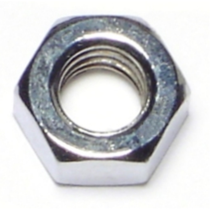 5/16"-18 Hex Nut, Coarse Thread, Chrome