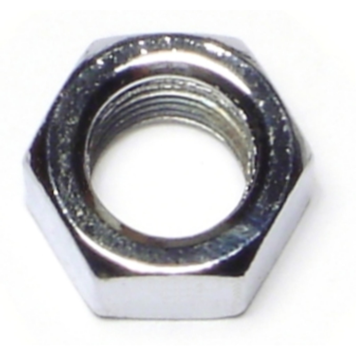 7/16"-20 Hex Nut, Fine Thread, Chrome