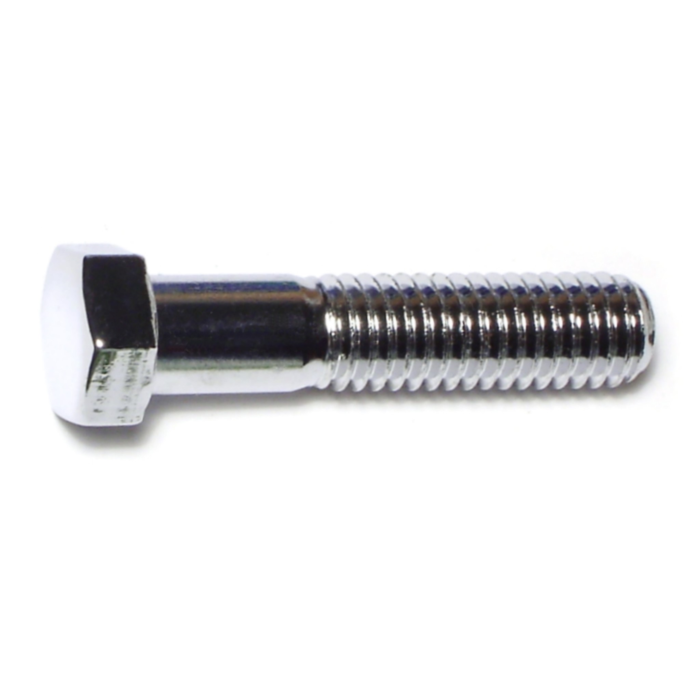 7/16"-14 x 2" Hex Cap Screw, Coarse Thread, Chrome 