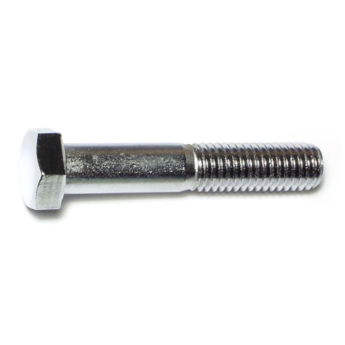 1/2"-13 x 2-3/4" Hex Cap Screw, Coarse Thread, Chrome 