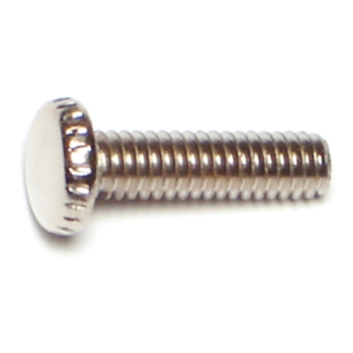 Midwest Fastener Knurled Scr Nckl, 8-32 x 5/8