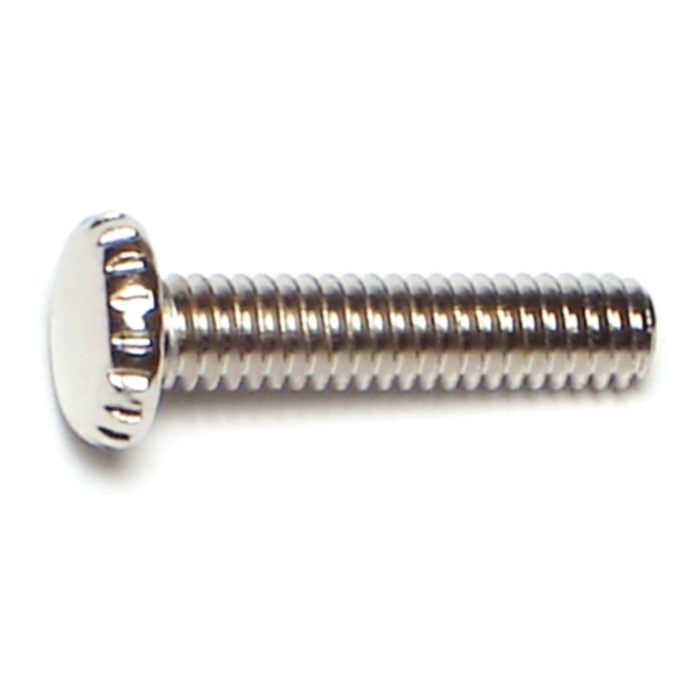 Midwest Fastener Knurled Scr Nckl, 8-32 x 3/4