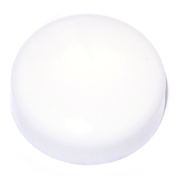Midwest Fastener Hex Head Cover, 1/4 White