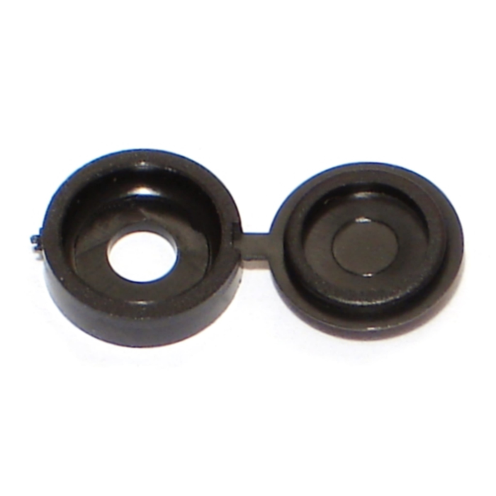 Hinged Screw Cover (Black) #4-#6 