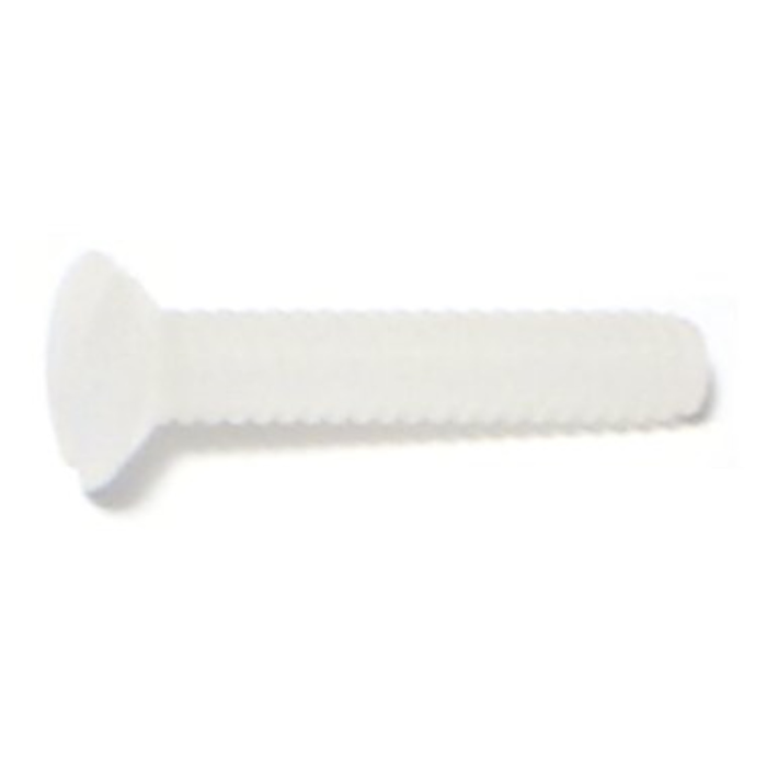 6-32 x 3/4" Phillips Oval Head, Machine Screw, Nylon 