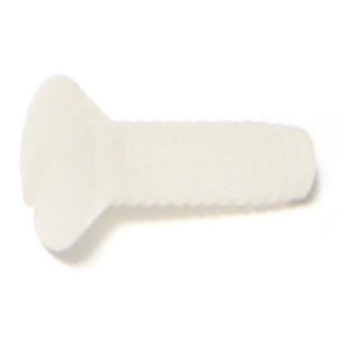 8-32 x 1/2" Phillips Oval Head, Machine Screw, Nylon 