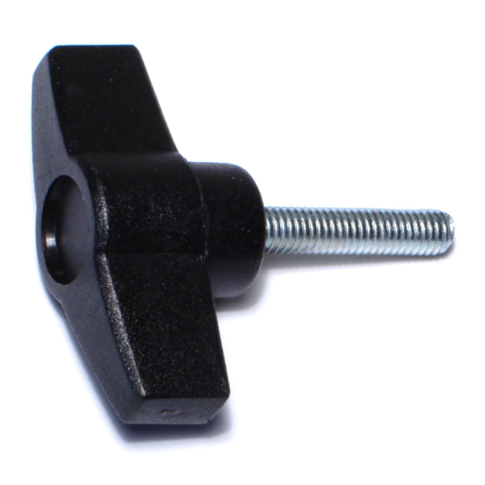 Midwest Fastener T-Knob Male, 6mm-1.0 x 30mm