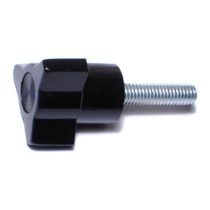 Midwest Fastener Male 3-Prng Knob, 10-32 x 7/8