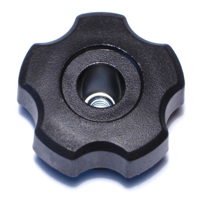Midwest Fastener Fem Fluted Knob, 1/4-20 x 1-3/4