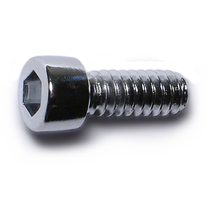 10-24 x 1/2" Socket Head Cap Screw, Coarse Thread, Chrome 