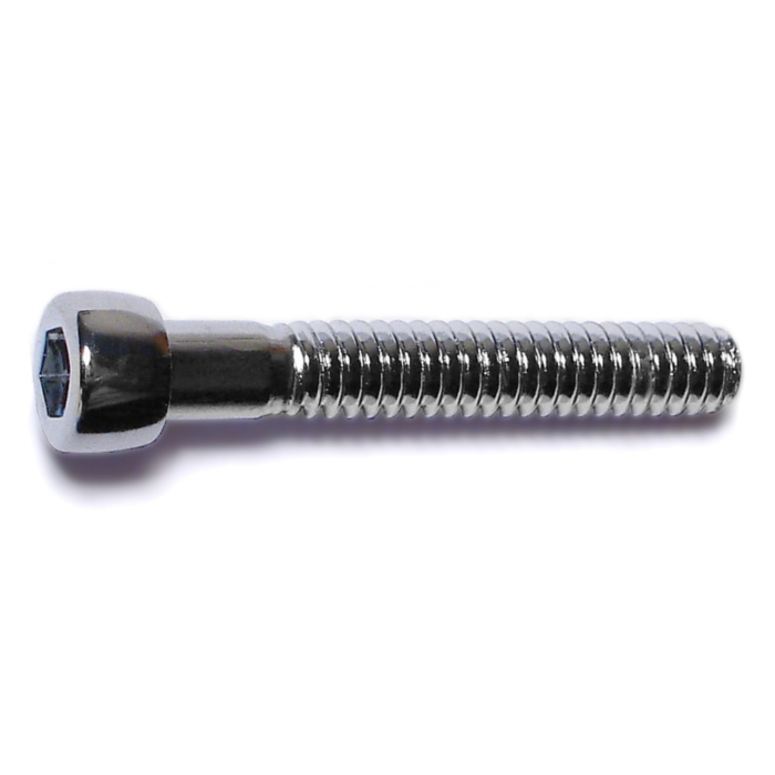 10-24 x 1-1/4" Socket Head Cap Screw, Coarse Thread, Chrome 