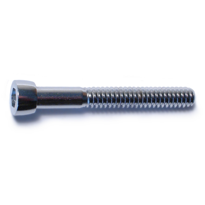 10-24 x 1-1/2" Socket Head Cap Screw, Coarse Thread, Chrome 