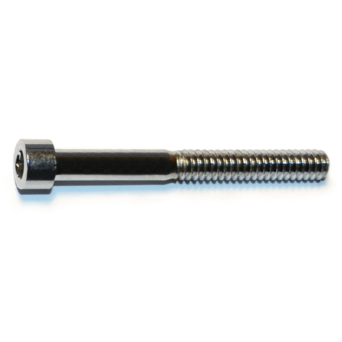 10-24 x 1-3/4" Socket Head Cap Screw, Coarse Thread, Chrome 