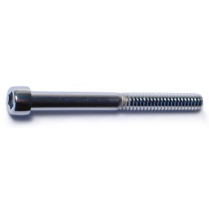 10-24 x 2" Socket Head Cap Screw, Coarse Thread, Chrome 