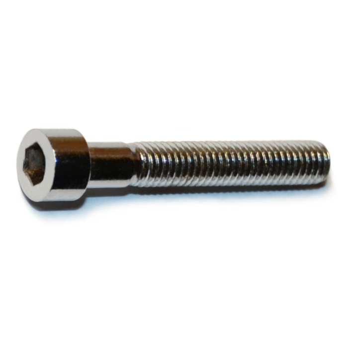 10-32 x 1-1/4" Socket Head Cap Screw, Fine Thread, Chrome 