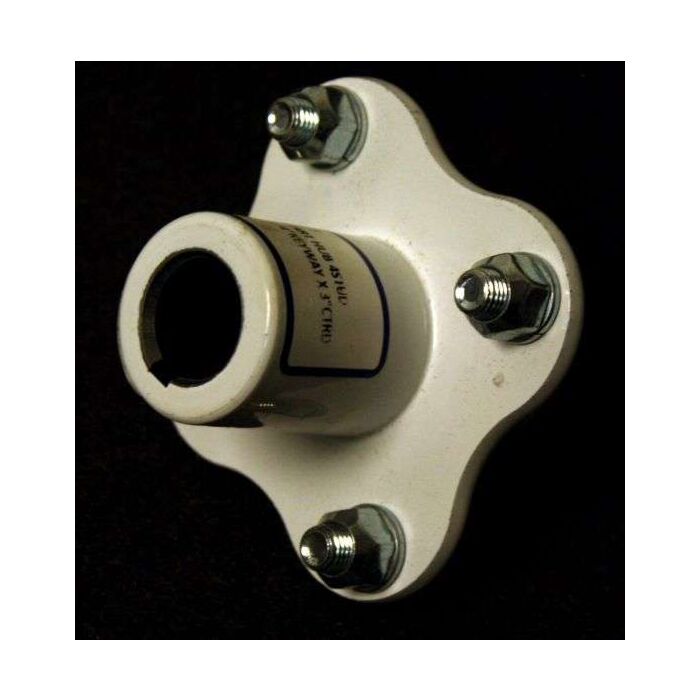 Martin Wheel Company 4 Bolt Holes Keyed Wheel Hub