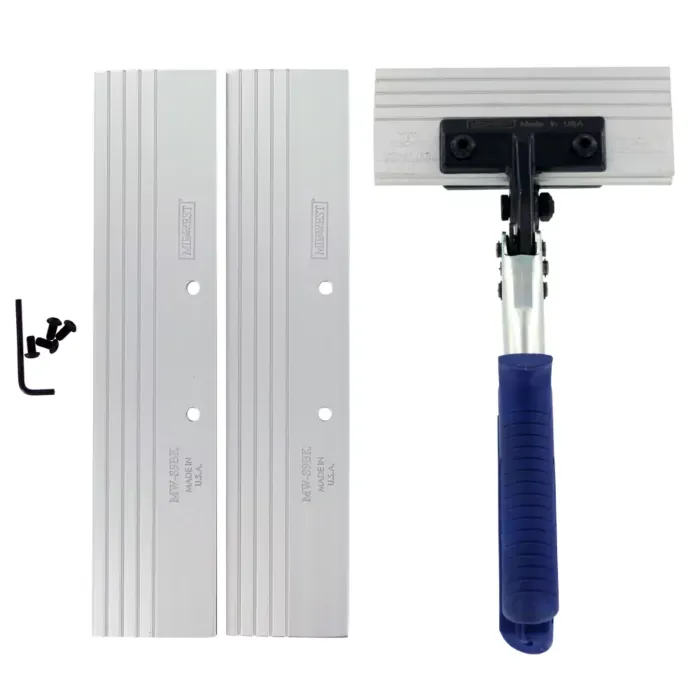 Midwest 5 x 9 in Aluminum Blades Silver Interchangeable Straight Handle Seamer Set