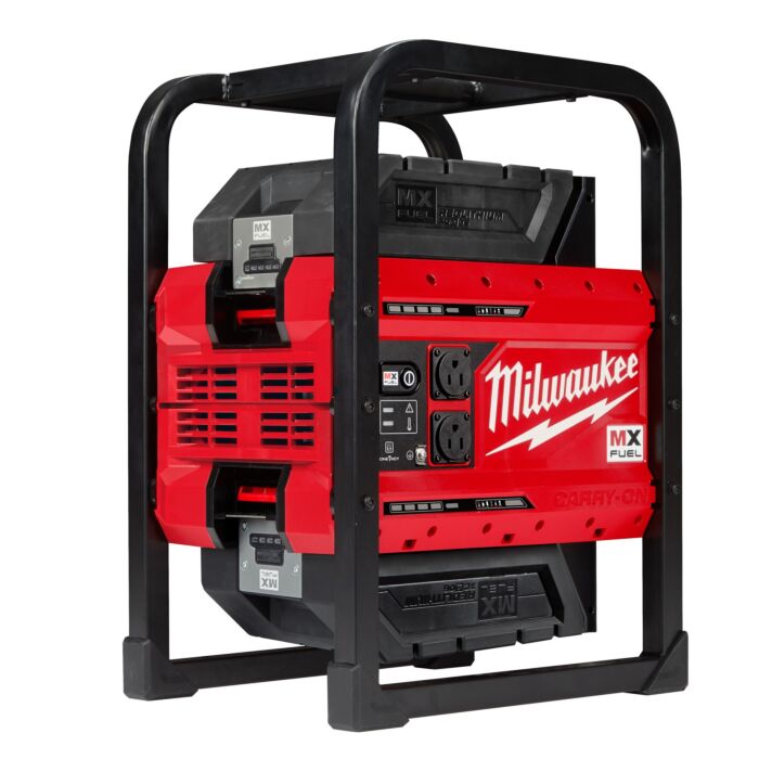 Milwaukee MX FUEL™ CARRY-ON™ 3600W/1800W Power Supply Kit