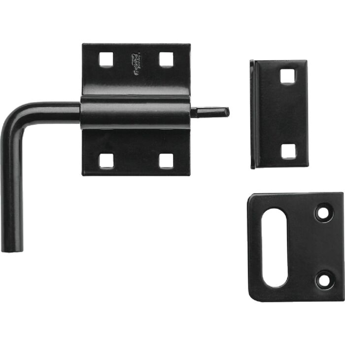 National Hardware Black Slide Bolt Latch