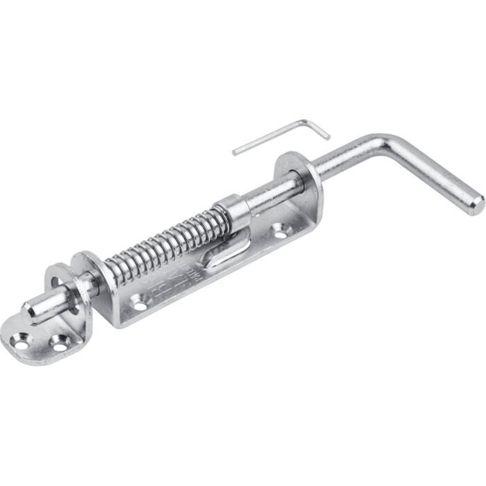 National Hardware Zinc Spring Loaded Heavy Duty Sliding Bolt