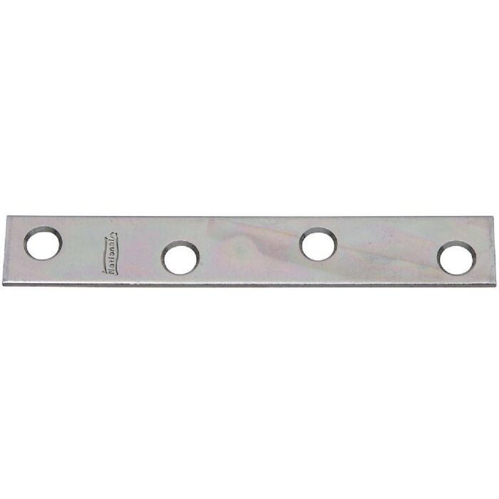 National Hardware 4 In. x 5/8 In. Zinc Steel Mending Brace (4-Count)